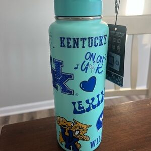 Kentucky Themed Water Bottle - Blue